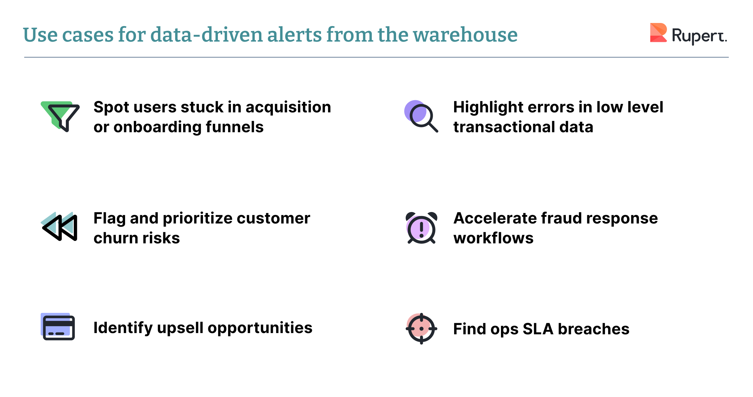 Rupert and the data warehouse